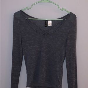 V-Neck Long Sleeve